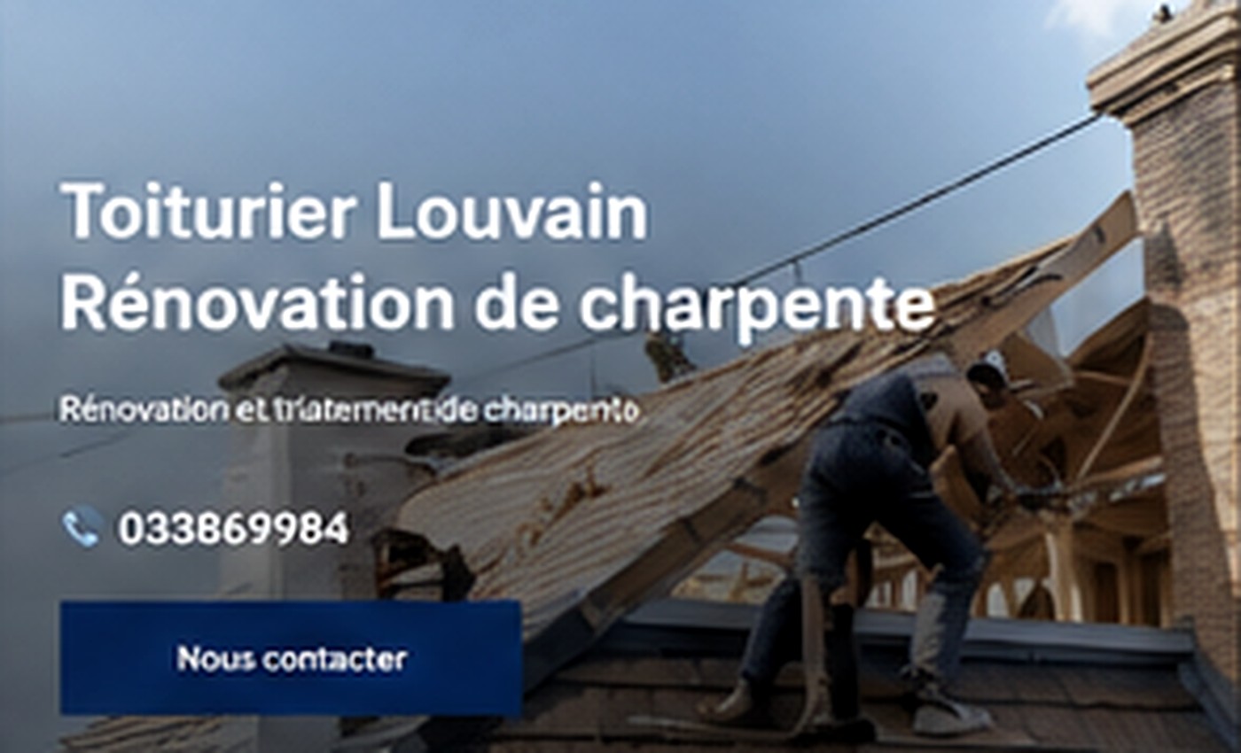 Illustration travaux de toiture à Leuven